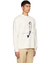 Botter Off White Knit Coral Sweater