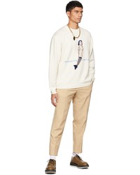 Botter Off White Knit Coral Sweater
