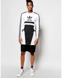 adidas Originals Bleached Out Printed Long Line Long Sleeve T Shirt B45875