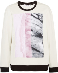 Helmut Lang Printed Cotton Jersey Sweatshirt