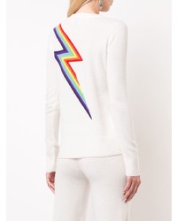 Madeleine Thompson Rainbow Pattern Sweater