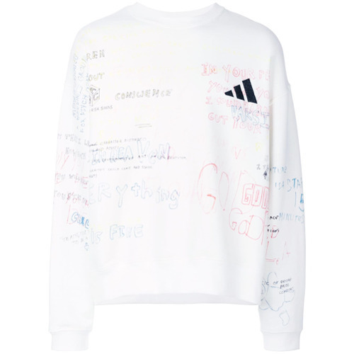 yeezy season 5 handwriting sweater