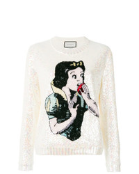 Gucci Snow White Knit Sweater, $5,200 | farfetch.com | Lookastic