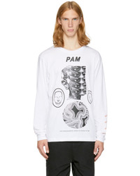 Perks And Mini White Long Sleeve Straight Synth T Shirt