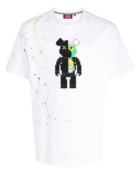 Mostly Heard Rarely Seen 8-Bit 2 Face Bear Cotton T Shirt