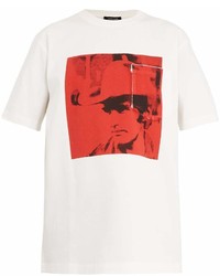 Calvin Klein 205w39nyc Dennis Hopper Print Cotton Jersey T Shirt