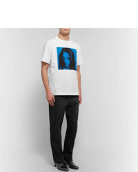 Calvin Klein 205w39nyc Printed Cotton Jersey T Shirt