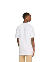 Moncler Genius 6 Moncler 1017 Alyx 9sm White Logo T Shirt