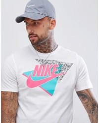 Nike 90s Printed T Shirt In White Aq4190 100
