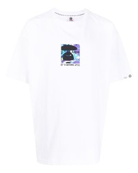 AAPE BY A BATHING APE Aape By A Bathing Ape Graphic Print Cotton T Shirt