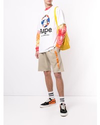 AAPE BY A BATHING APE Aape By A Bathing Ape Graphic Print T Shirt