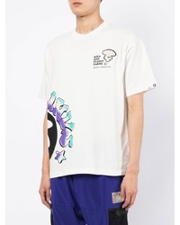 AAPE BY A BATHING APE Aape By A Bathing Ape Graphic Print T Shirt