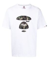 AAPE BY A BATHING APE Aape By A Bathing Ape Graphic Print T Shirt