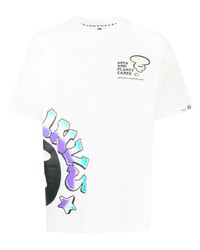 AAPE BY A BATHING APE Aape By A Bathing Ape Graphic Print T Shirt