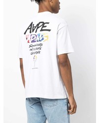 AAPE BY A BATHING APE Aape By A Bathing Ape Logo Print Cotton T Shirt