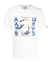 AAPE BY A BATHING APE Aape By A Bathing Ape Logo Print Cotton T Shirt