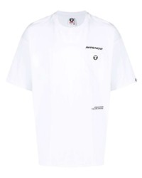 AAPE BY A BATHING APE Aape By A Bathing Ape Logo Print Short Sleeve T Shirt