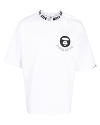 AAPE BY A BATHING APE Aape By A Bathing Ape Logo Print Short Sleeve T Shirt