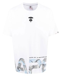 AAPE BY A BATHING APE Aape By A Bathing Ape Milo Print Cotton T Shirt