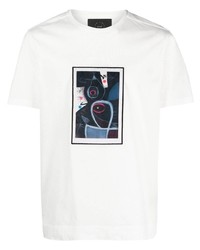 Limitato Abstract Print Cotton T Shirt