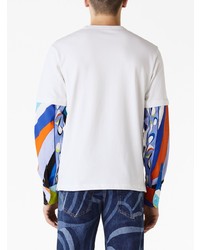 PUCCI Abstract Print Double Layer T Shirt