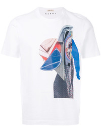 Marni Abstract Printed T Shirt