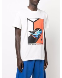 Automobili Lamborghini Adrenaline Print Short Sleeved T Shirt