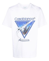 Casablanca Aiiiiir Printed T Shirt