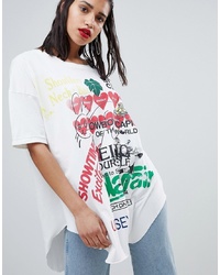 Vivienne Westwood Anglomania All Over Logo T Shirt