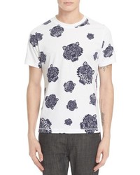 Kenzo All Over Tiger Head Graphic T Shirt
