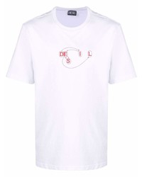 Diesel Alphabet Logo Print T Shirt
