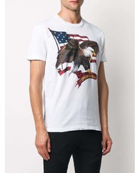 DSQUARED2 American Eagle Print T Shirt