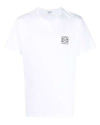 Loewe Anagram Print Short Sleeve T Shirt