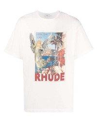 Rhude Angel Graphic Print T Shirt