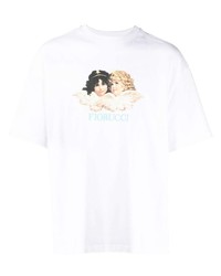 Fiorucci Angel Logo Print T Shirt