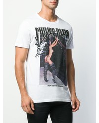 Philipp Plein Angel Studded Logo T Shirt