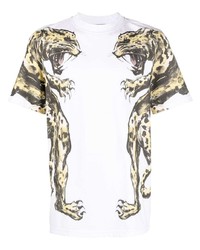 Roberto Cavalli Animal Print T Shirt