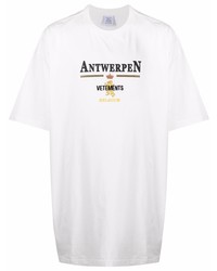 Vetements Antwerpen Print T Shirt