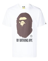 A Bathing Ape Ape Head Print Short Sleeve T Shirt
