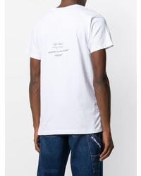 Off-White Apple Snake Print T Shirt