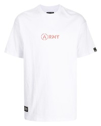 Izzue Army Print T Shirt