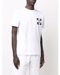 Off-White Arrows Logo Print T Shirt