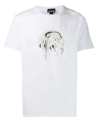 Just Cavalli Art Print T Shirt