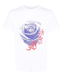 Qasimi Ashes And Rose Short Sleeved T Shirt
