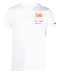 MC2 Saint Barth Austin Logo Print T Shirt