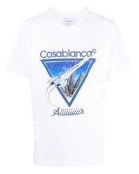 Casablanca Autour De Lorange Print T Shirt
