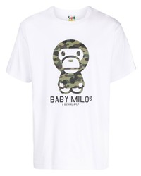 A Bathing Ape Baby Milo Graphic Print T Shirt