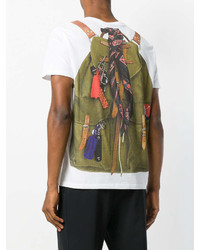Alexander McQueen Backpack Print T Shirt