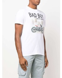 MC2 Saint Barth Bad Boy Logo Print T Shirt