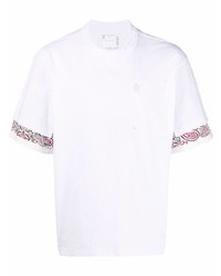 Sacai Badana Print Layered Effect T Shirt